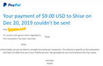 Paypal Error by Shiise