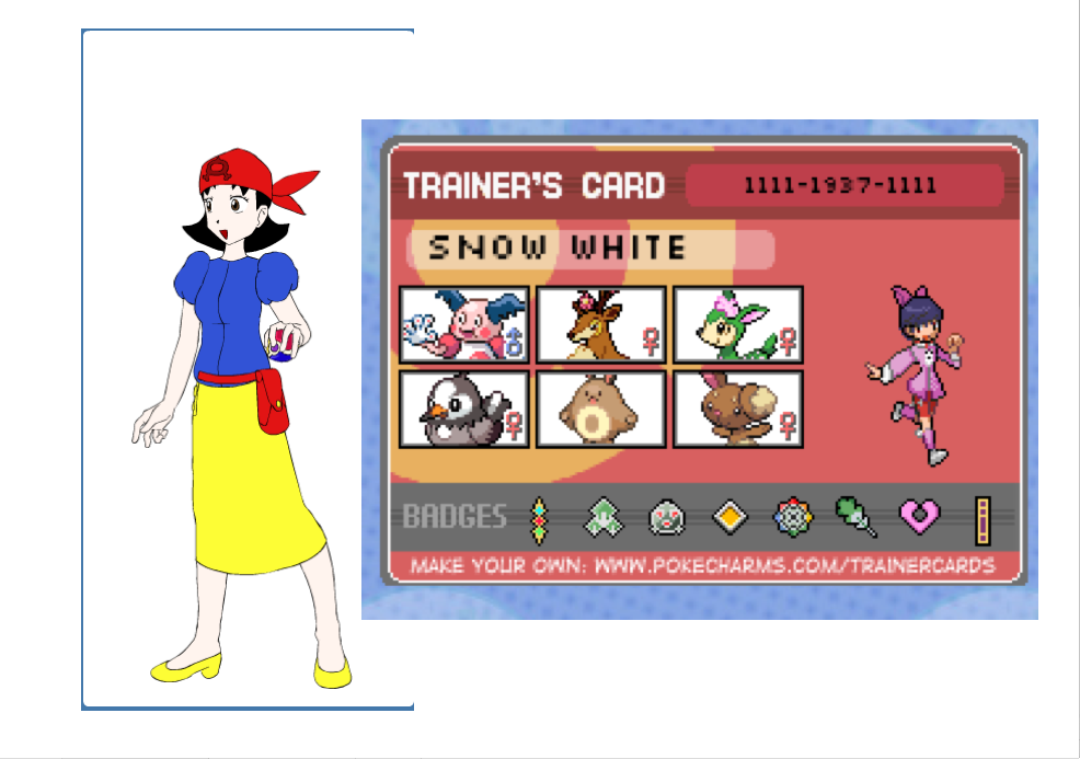 Snow White Pokemon Trainer