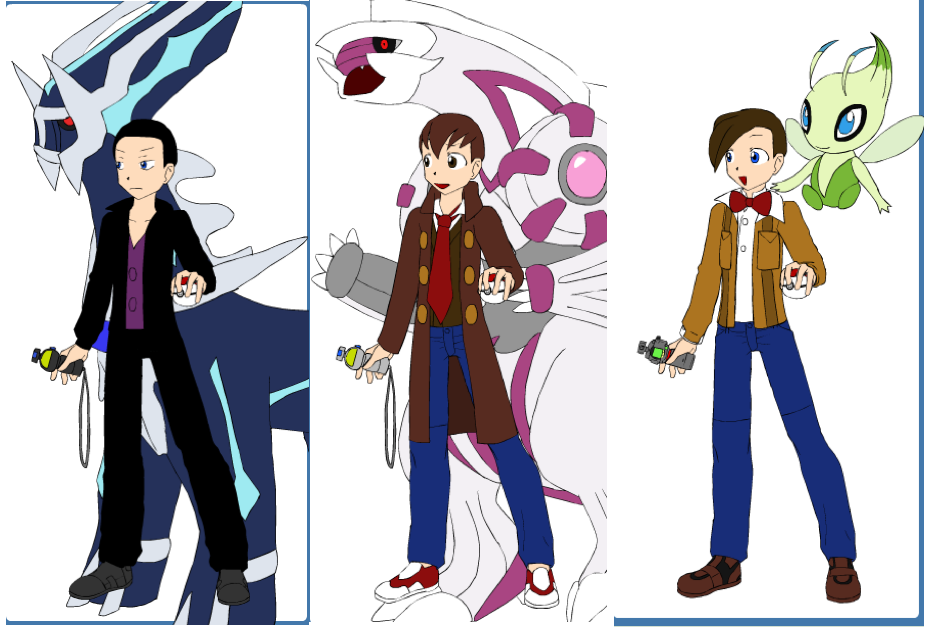 The Doctor with his Pokemon