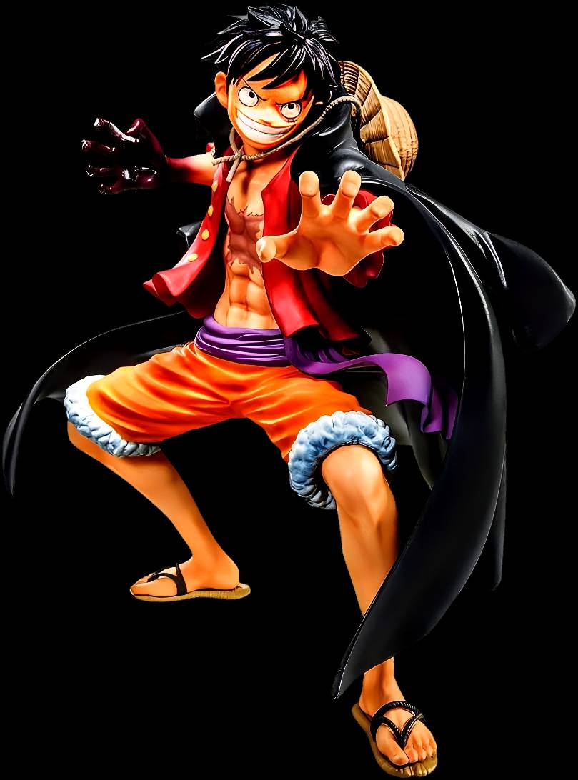 3D Wano Luffy PNG by xxSOLOLEGIONxx on DeviantArt