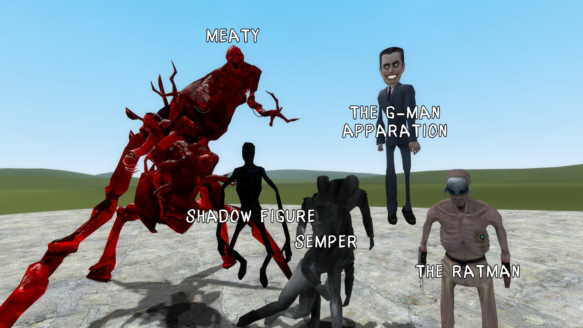 Gmod Cryptids Mod The Cryptids Of GMoD by ABGOPA on DeviantArt