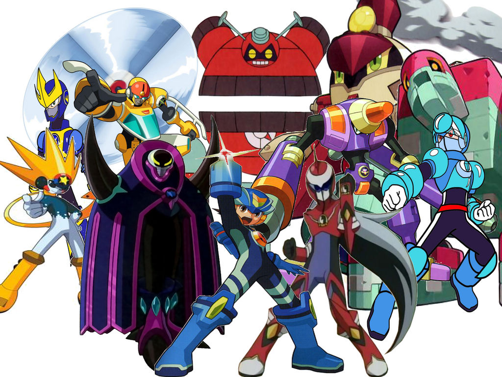 Megaman EXE 5 8 Boss Feature Protoman and Darkman by OmegaRiderSangou ...