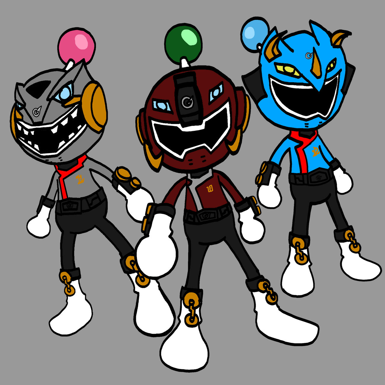 RPM Paleomax Rangers Bomberman Bakugaiden by OmegaRiderSangou on DeviantArt