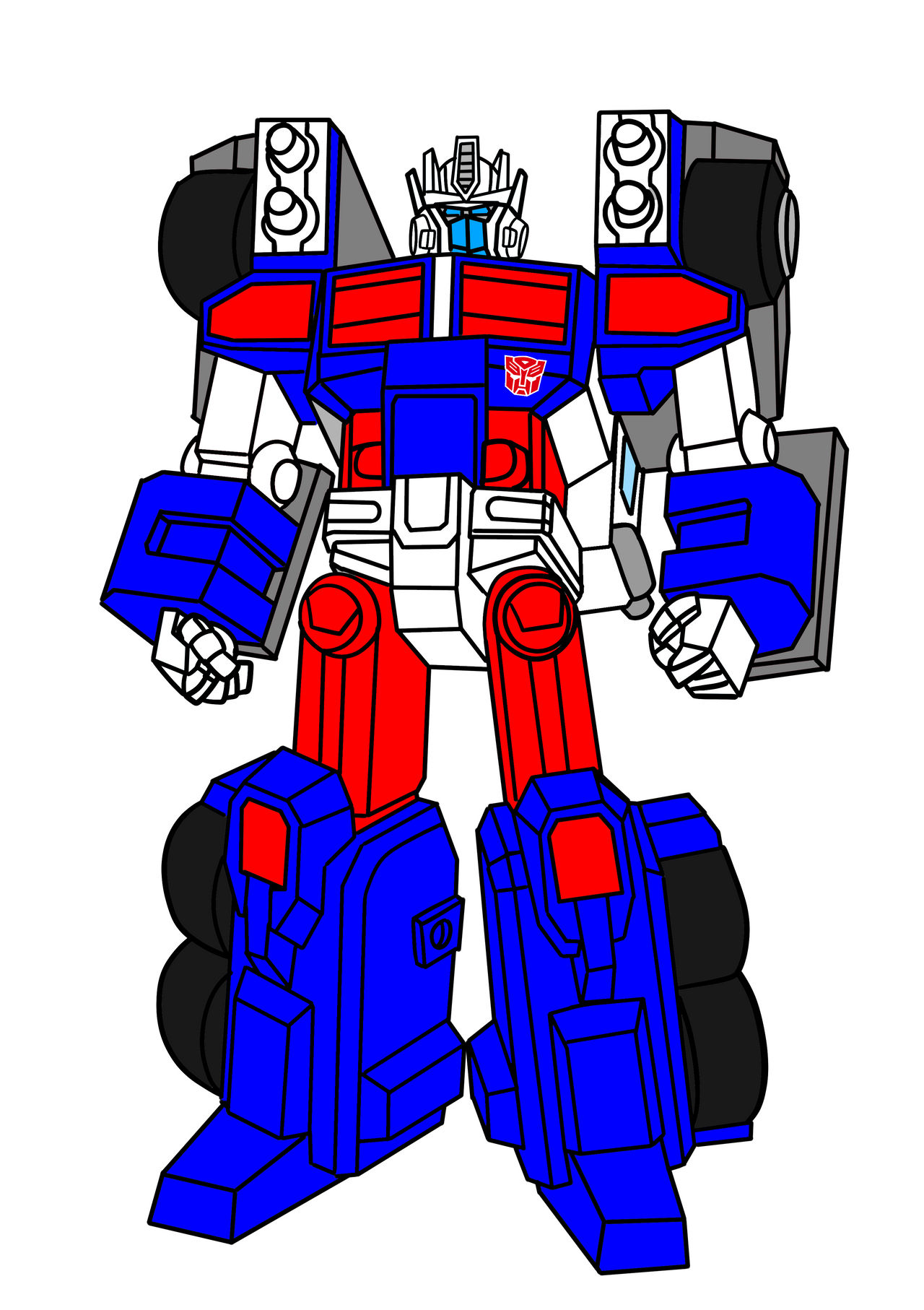 G2 Laser Ultra Magnus RID 2001 styles Illustration by OmegaRiderSangou ...