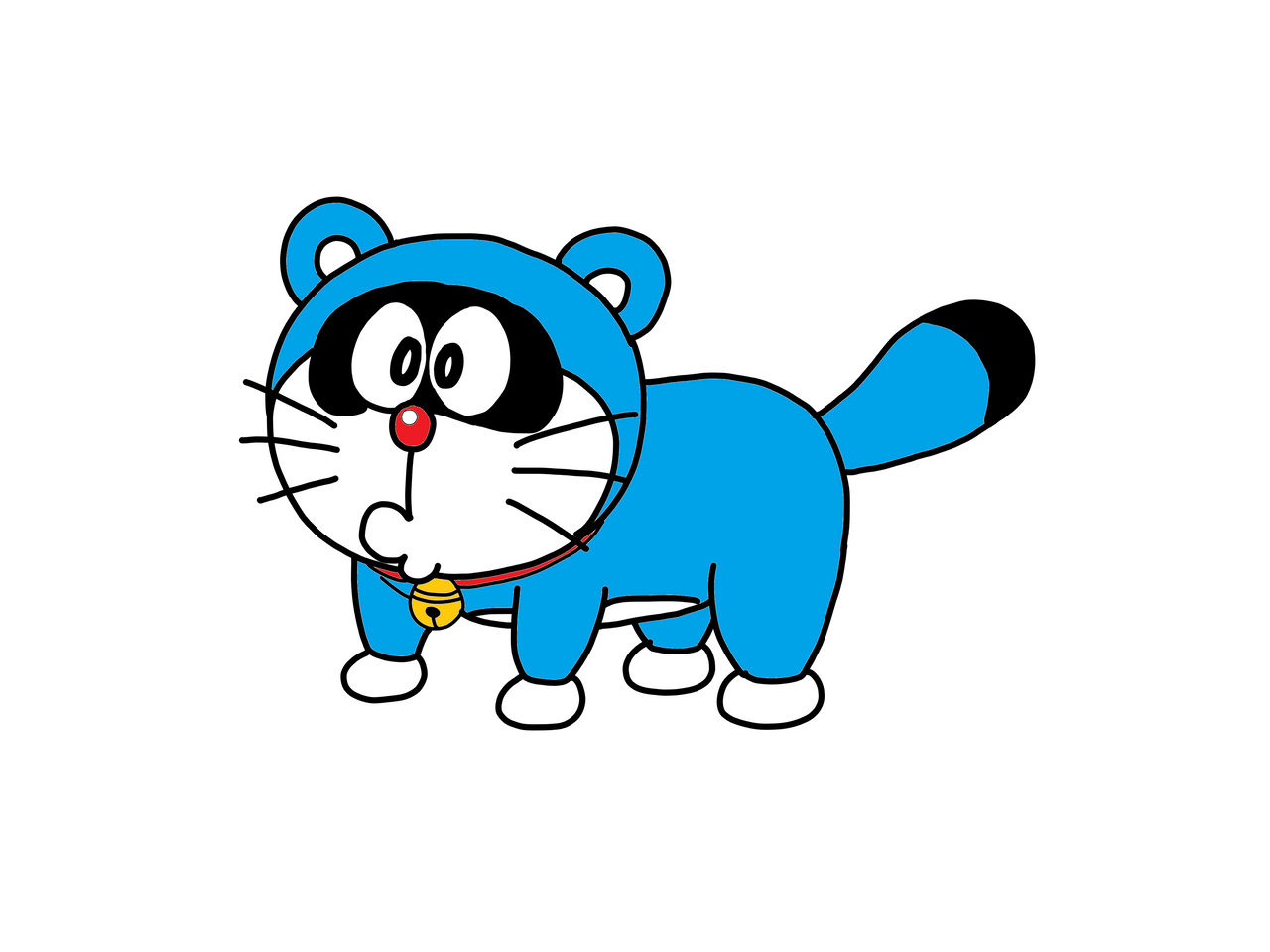 Doraemon Raccoon dog (Tanuki) mistake by OmegaRiderSangou on DeviantArt