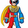 Proto Man as Kikaider 01 (Flow Ai)