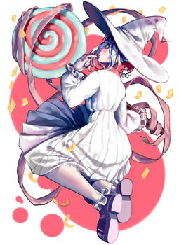 Magical girl's sweet tooth