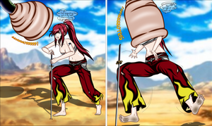 Cell Swallows Erza! [Part 1]