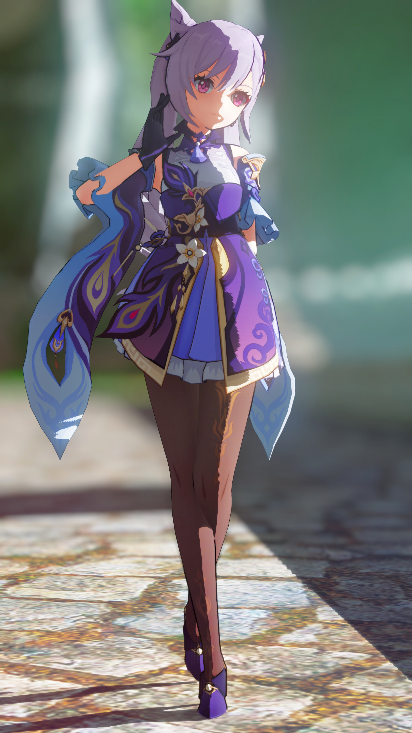 Mmd Genshin Impact Keqing Dl By Xcallme Luxx On Deviantart