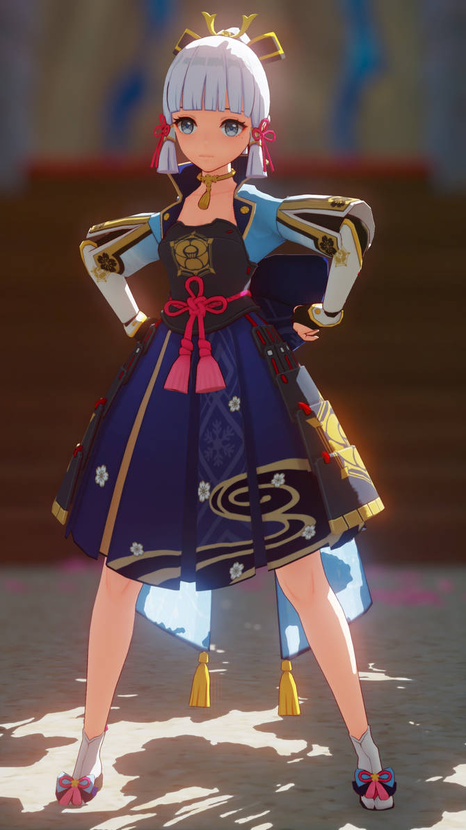 Mmd Genshin Impact Kamisato Ayaka Dl By Xcallme Luxx On Deviantart