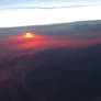 Sunrise from a plane