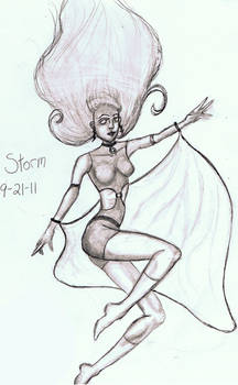 Storm marvel comics fanart