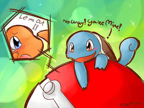 Pokemon :: Squirtle-Charmander