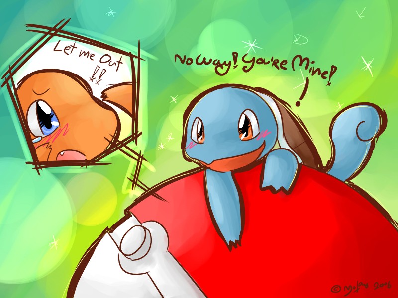 Pokemon :: Squirtle-Charmander