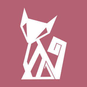 Cat Logo Origami