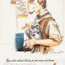 How To Make Good Custard - (a 1940's ad)