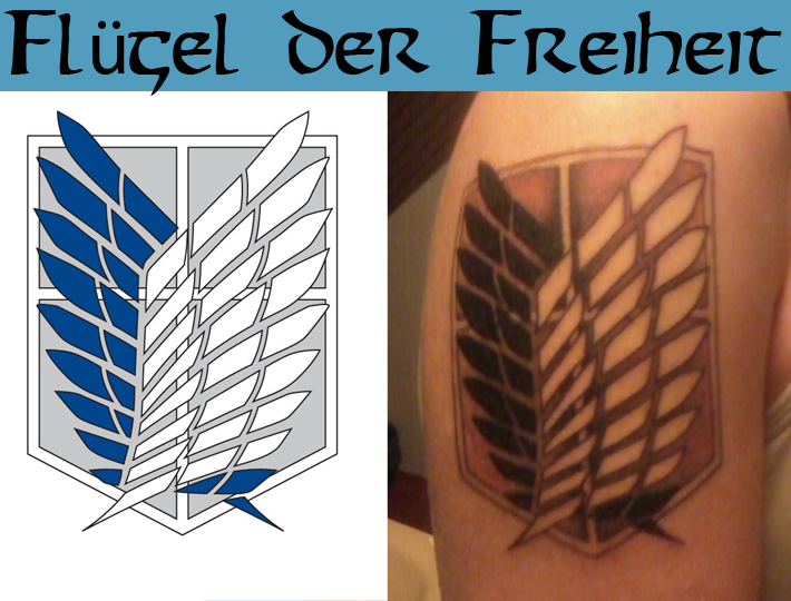 Flugel der Freiheit tattoo