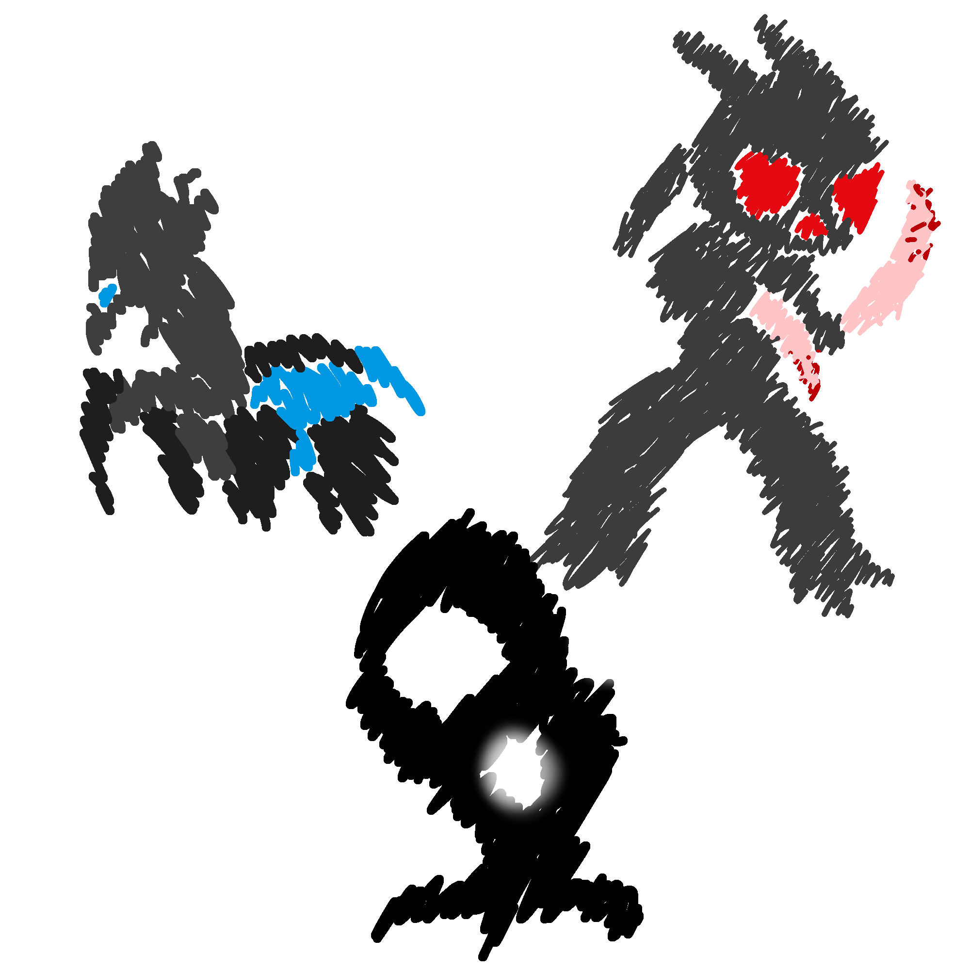 The Three (No outline) by Changeling17N on DeviantArt
