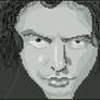 Tommy Wiseau (The Room cover) Pixel Art