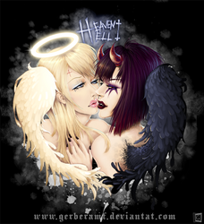 HeavenHell T-shirt design