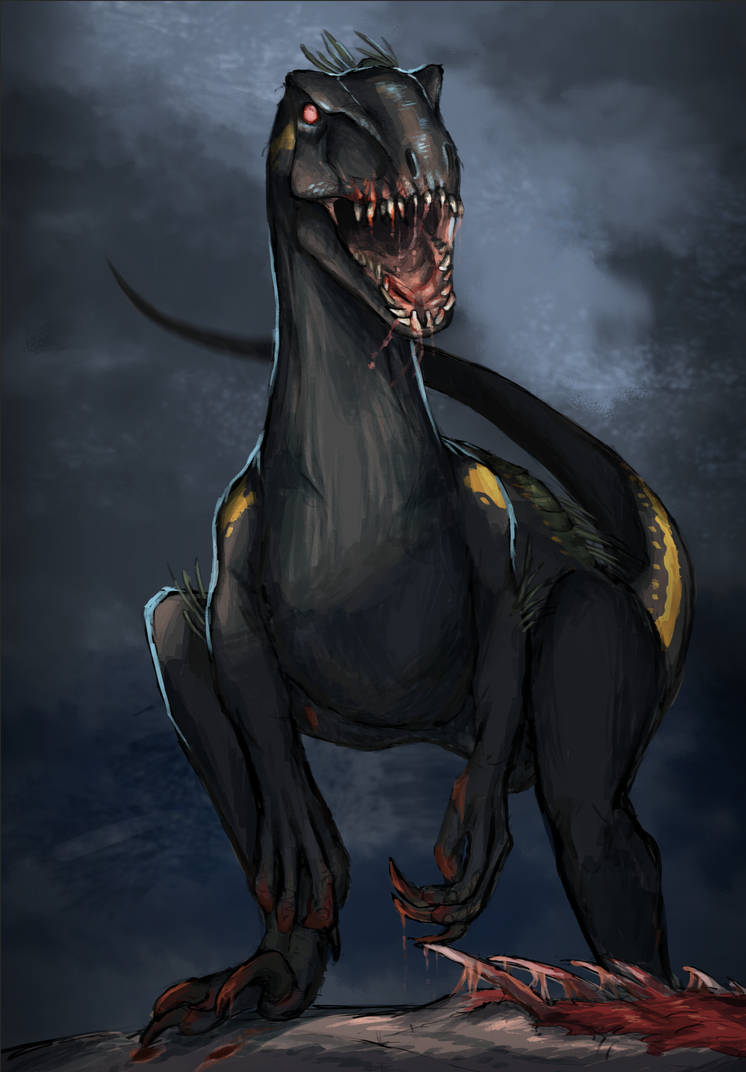 Indoraptor - Halloween by Peregrinecella on DeviantArt