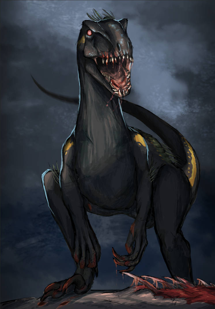 Indorapter Base Indoraptor - Halloween by Peregrinecella on DeviantArt