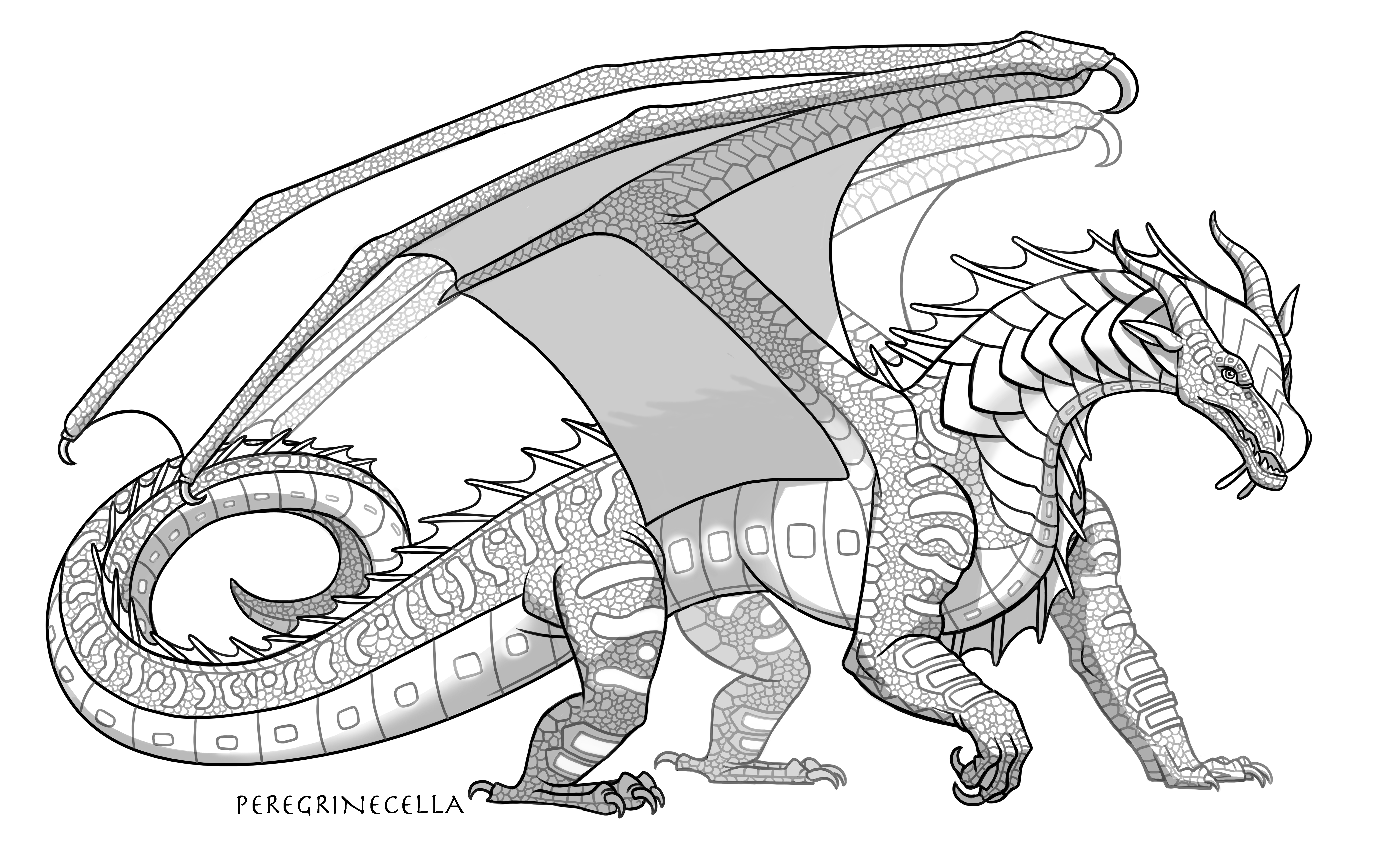 wallpapers Transparent Wings Of Fire Seawing Base deviantart