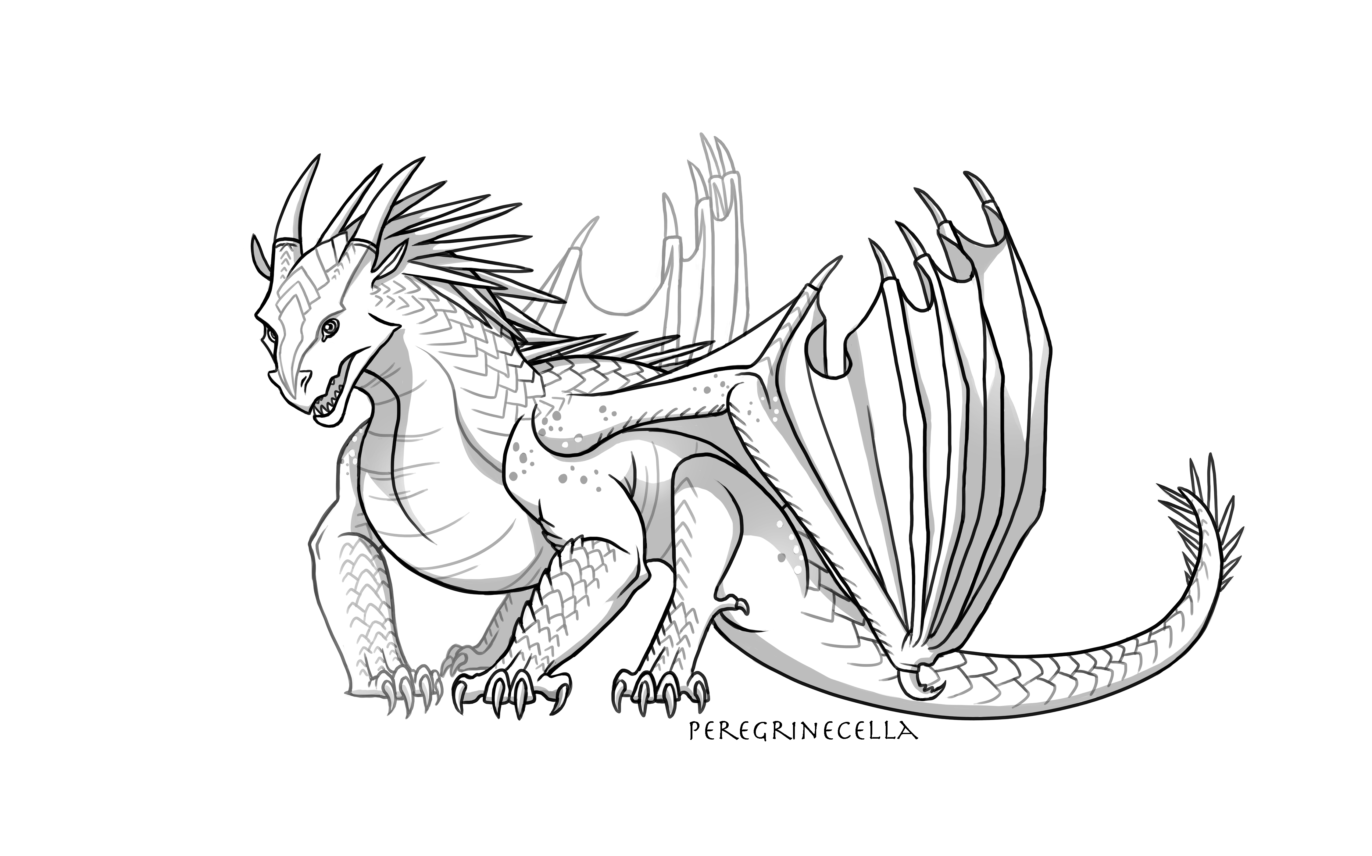 Simple Icewing Wings Of Fire Icewing Base