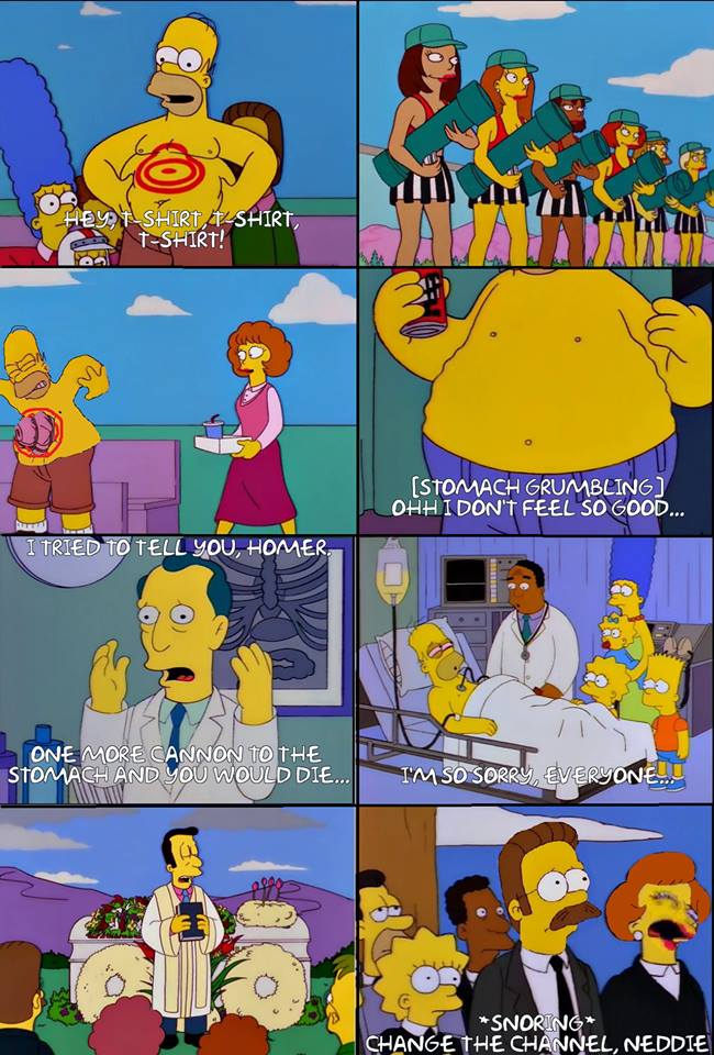 Simpsons Maypole Intestines simpson shitposting by Luigipalooza on DeviantArt