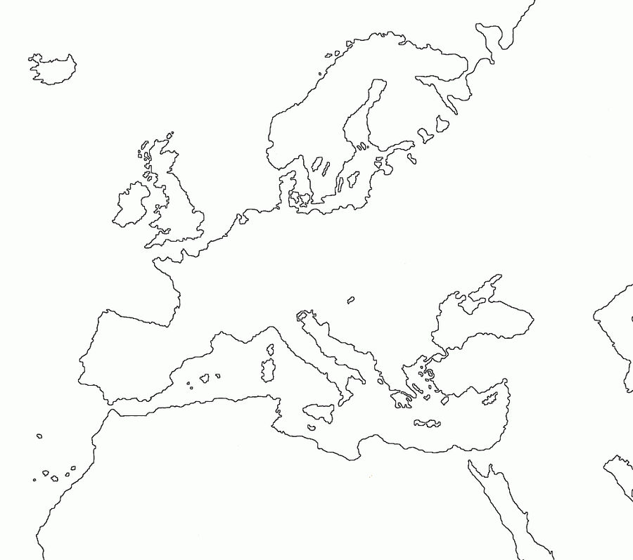 Политическая карта европы распечатать а4 в хорошем качестве