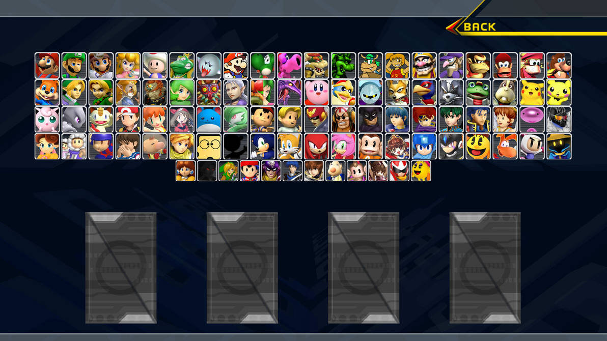 Smahs Brawl Roster Super Smash Bros. Melee Roster by BLC2008 on DeviantArt