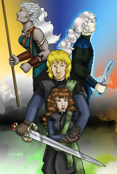 NaNoWriMo 2017: Cover by dragondoodle