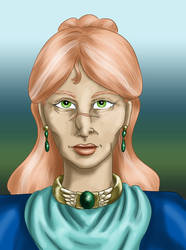 Kadri Skoveng Dell Portrait by dragondoodle