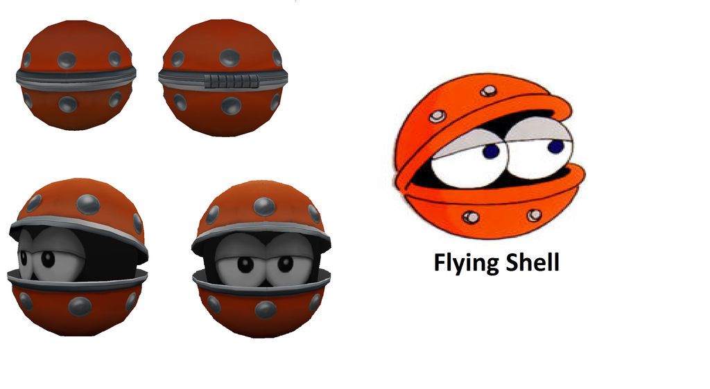 Flying Shell Sprite Flying Shell by dezmu on DeviantArt