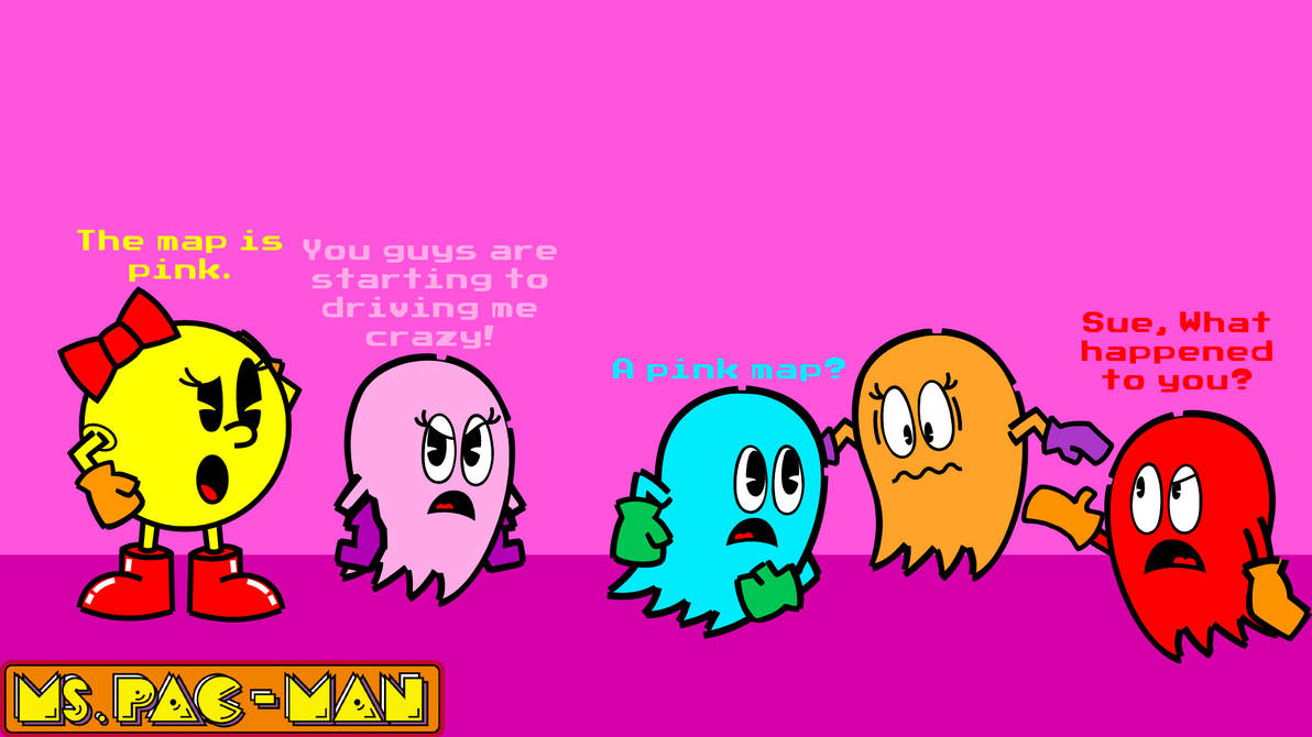 Pac-Man Museum Plus:Ms. Pac-Man by Shipman84 on DeviantArt