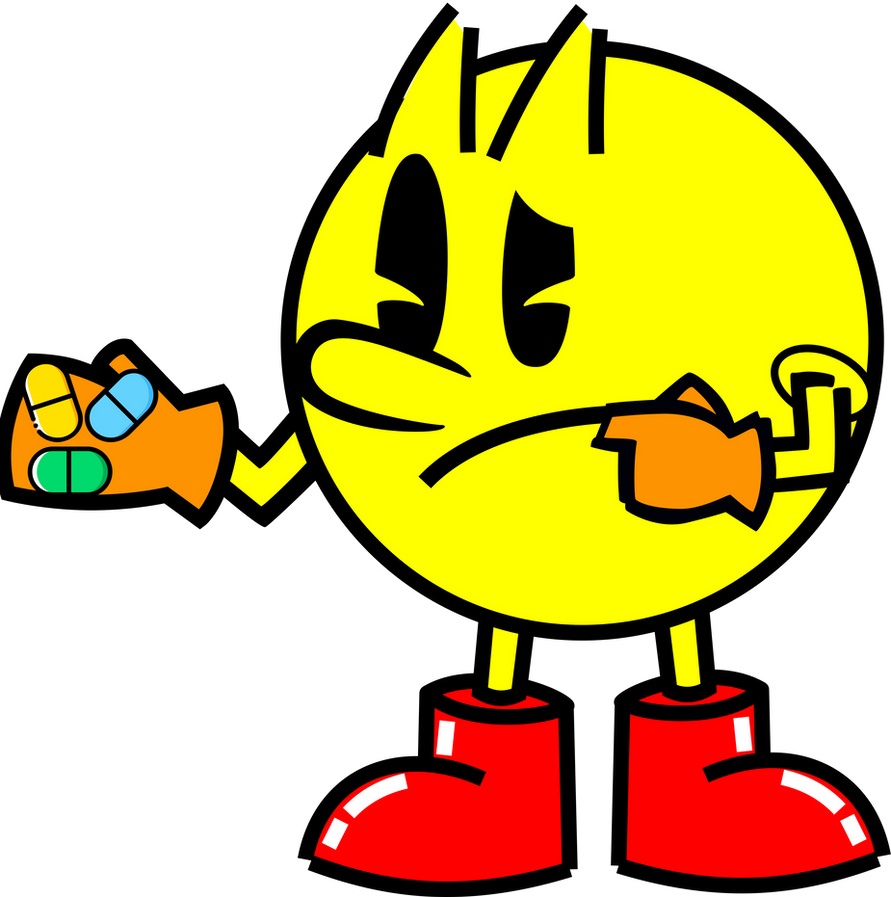 Bad Pacman No Pac-man, Drugs Are Bad! by Shipman84 on DeviantArt