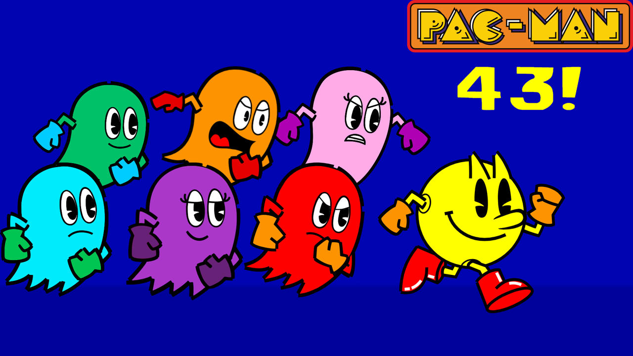 Welcome Pac Man 43 Years of Pac-Man by Shipman84 on DeviantArt