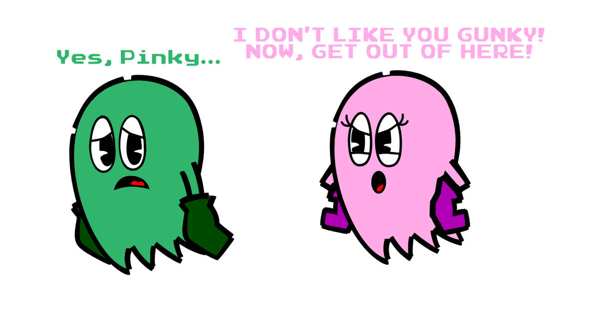 Gunky Pinky Hates Gunky V2 by Shipman84 on DeviantArt
