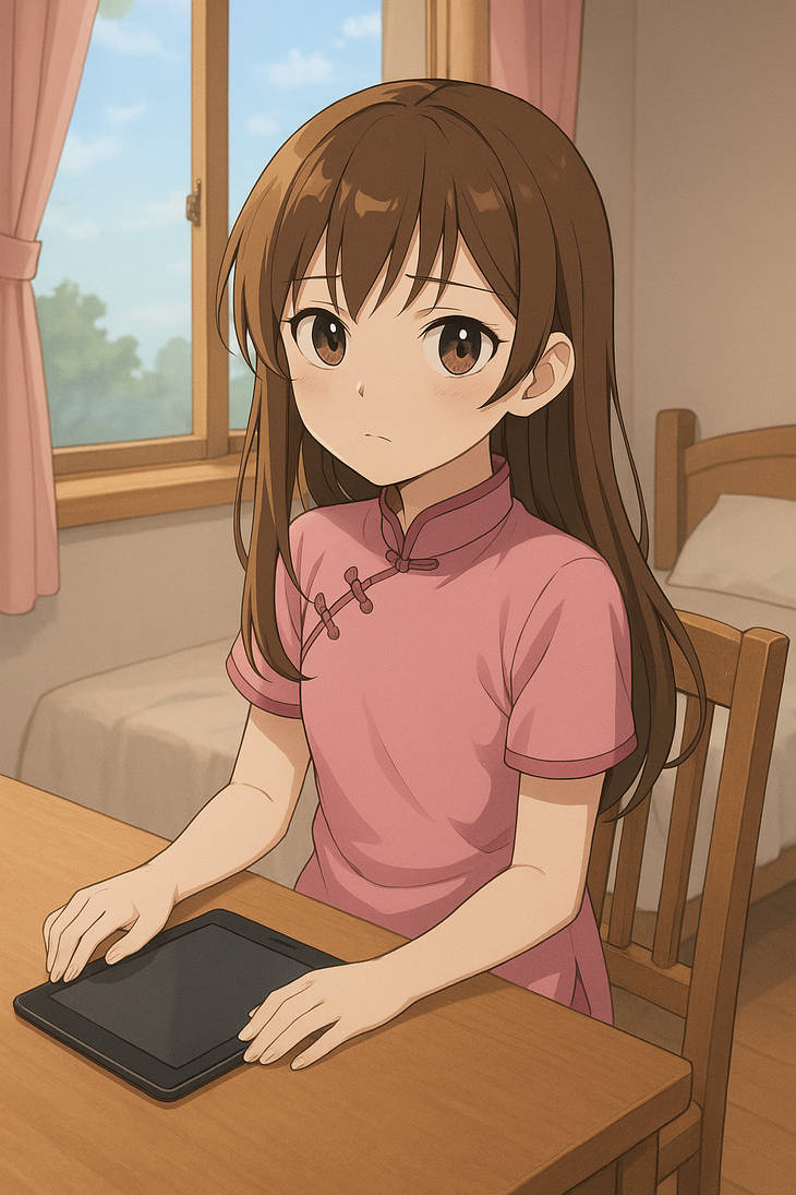 Ling Tablet Ling with a Tablet by Shipman84 on DeviantArt