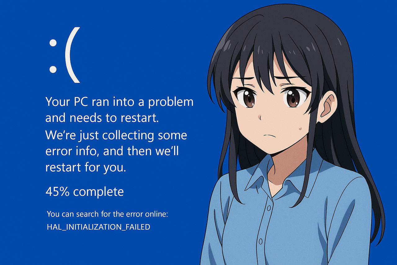 Human Blue Screen Blue Screen of Death #3 by Shipman84 on DeviantArt