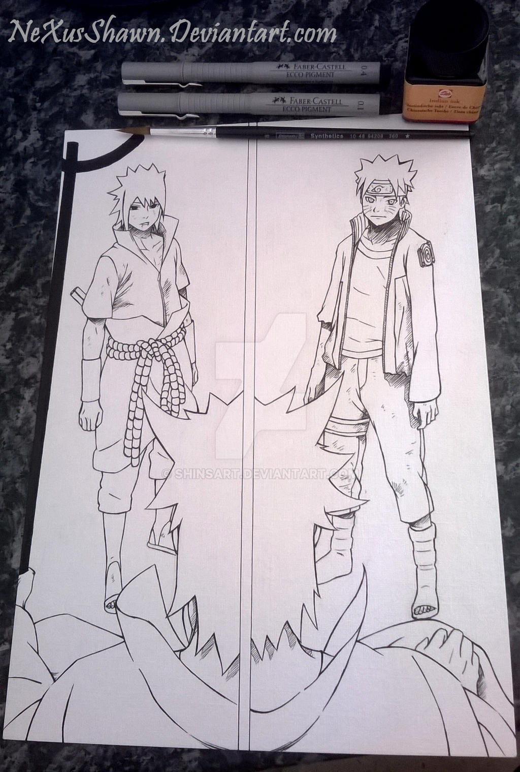 Naruto - Naruto, Sasuke and Hagoromo (WIP Update1)