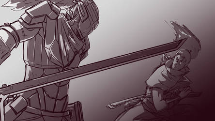 Classic Yasuo Vs Project Yasuo (WIP 1) by ShinsArt