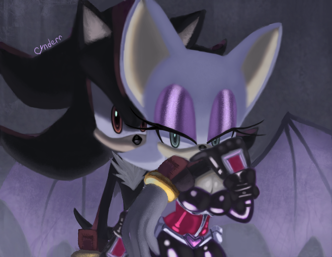 Shadow Rouge Wolf ShadowXRouge2 by SoniLovesYou on DeviantArt