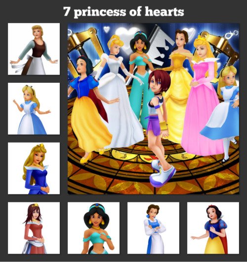 Kingdom Heart 7 Princess By Alyshas On Deviantart