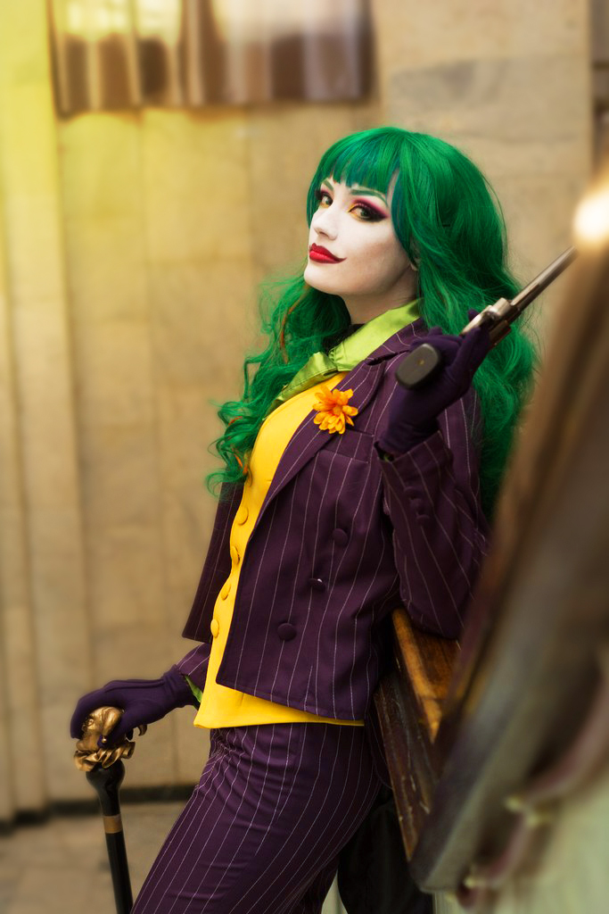 Fem Joker  cosplay