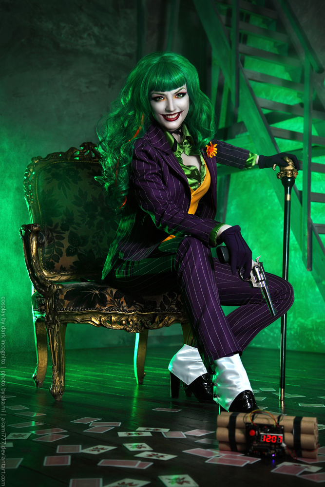 Female Joker cosplay 6