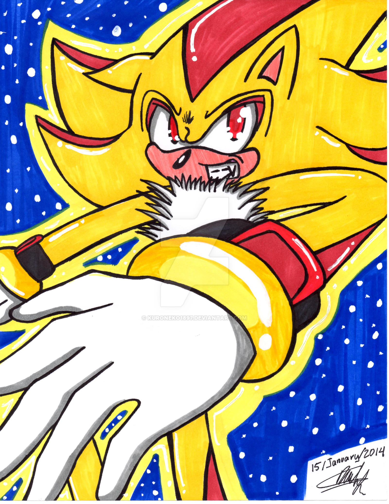 ::Super Shadow The Hedgehog:: *Kryptonite*