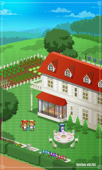 SHISUI HOUSE pixelart(original character)
