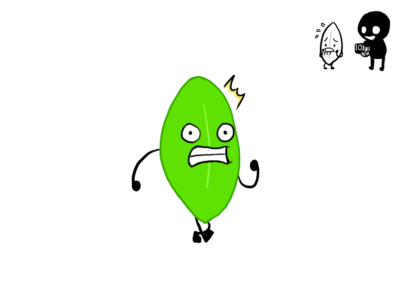 Leafy (BFDI) by klunsgod on DeviantArt