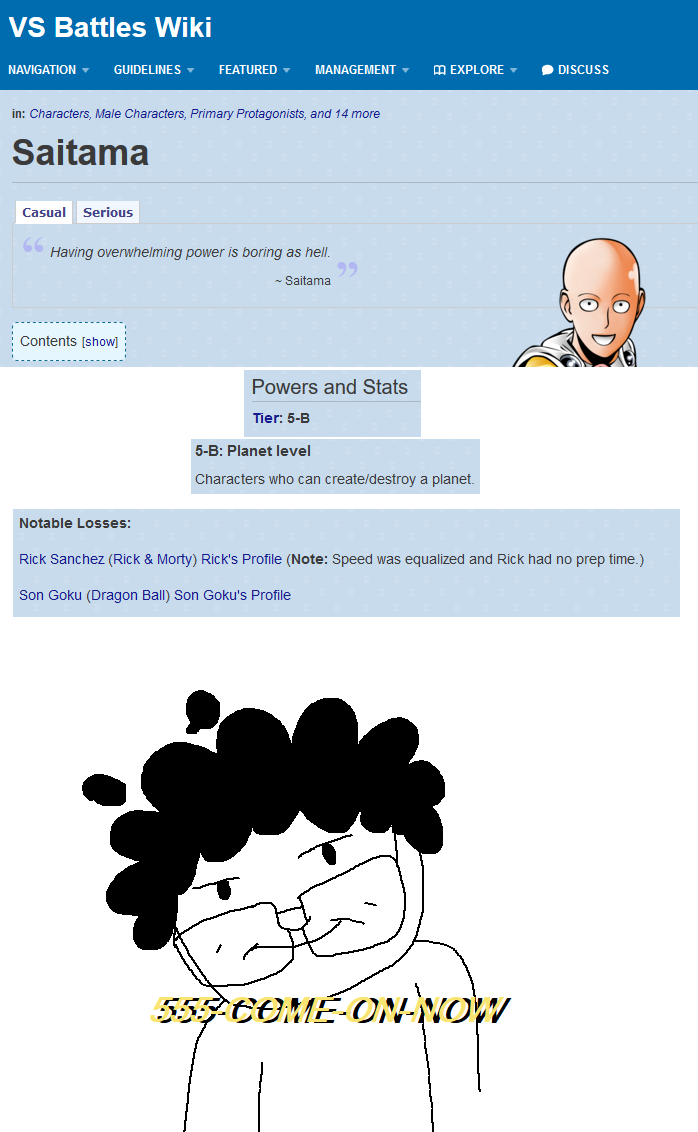 lol come on Vs Battles Wiki by klunsgod on DeviantArt